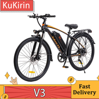 KuKirin V3 Electric Bike 27.5 inch Pneumatic Tire 350W Motor E-bike 40km/h Max Speed 36V 15Ah Battery 90km Range Dual Disc Brake