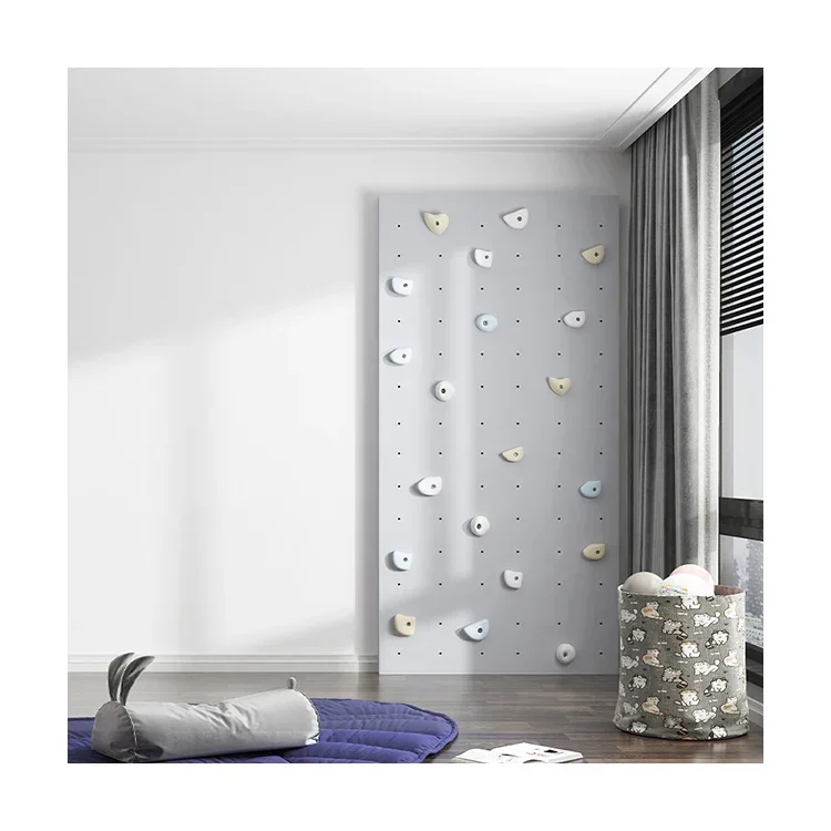 Suministro de fábrica, precio de descuento, pared de escalada en roca, escalera de escalada para niños, anillo colgante, equipo de juego interior