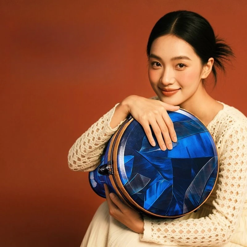 

Professional performance grade African drum 12 inch adult beginner 10 inch children's hand drum instrument