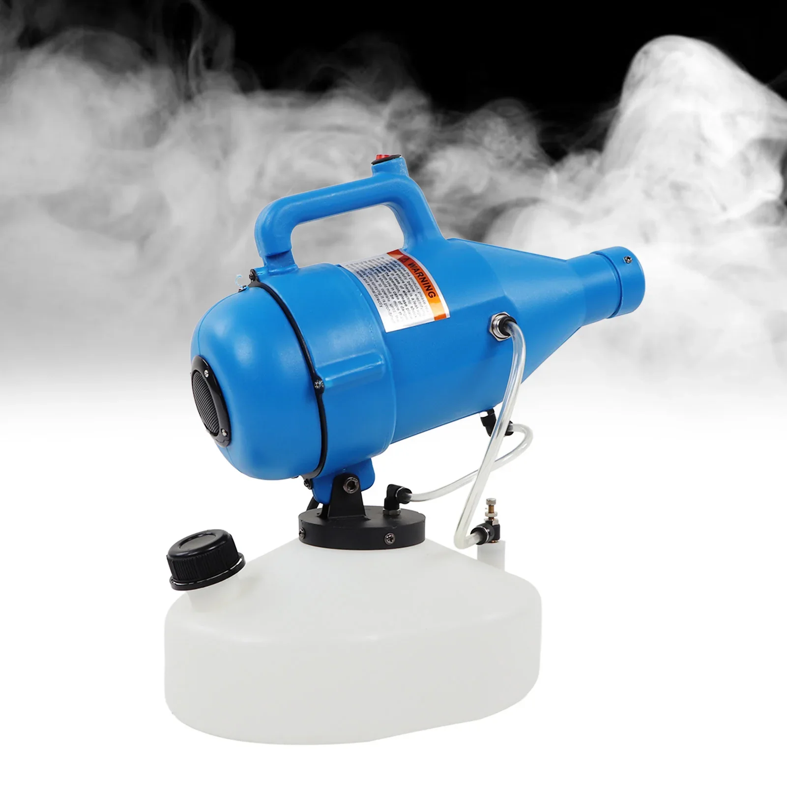 

Electric ULV Portable Fogger Sprayer Machine Atomizer Mist Cold 32.8ft Spraying for Hotel School 4.5L(1.2 Gallon)