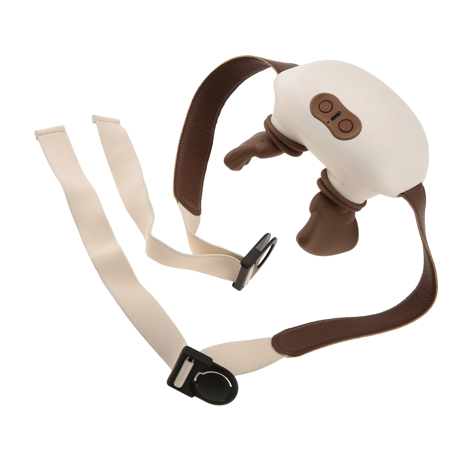 

Shoulder Neck Massager 4D Kneading Cervical Spine Waist Back Relaxing Muscles Handheld/Wearing Palm Finger Massage Heat Therapy