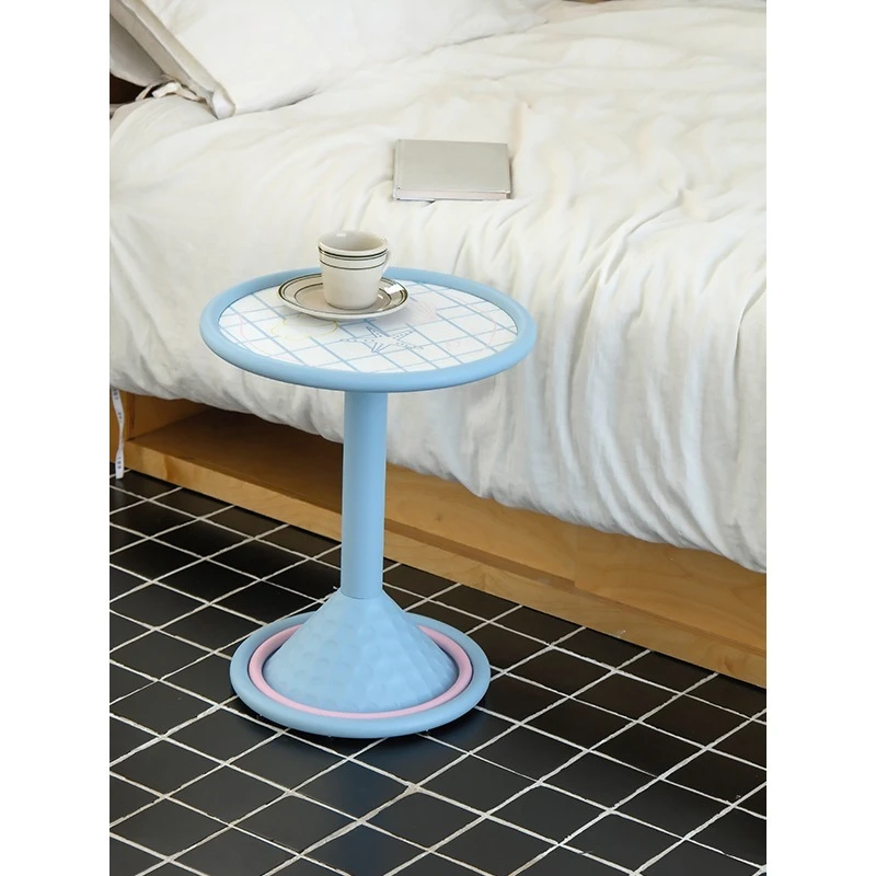 

Для гостиной круглый градиентный журнальный столик диван боковой столик спальня тумбочка угловой столик