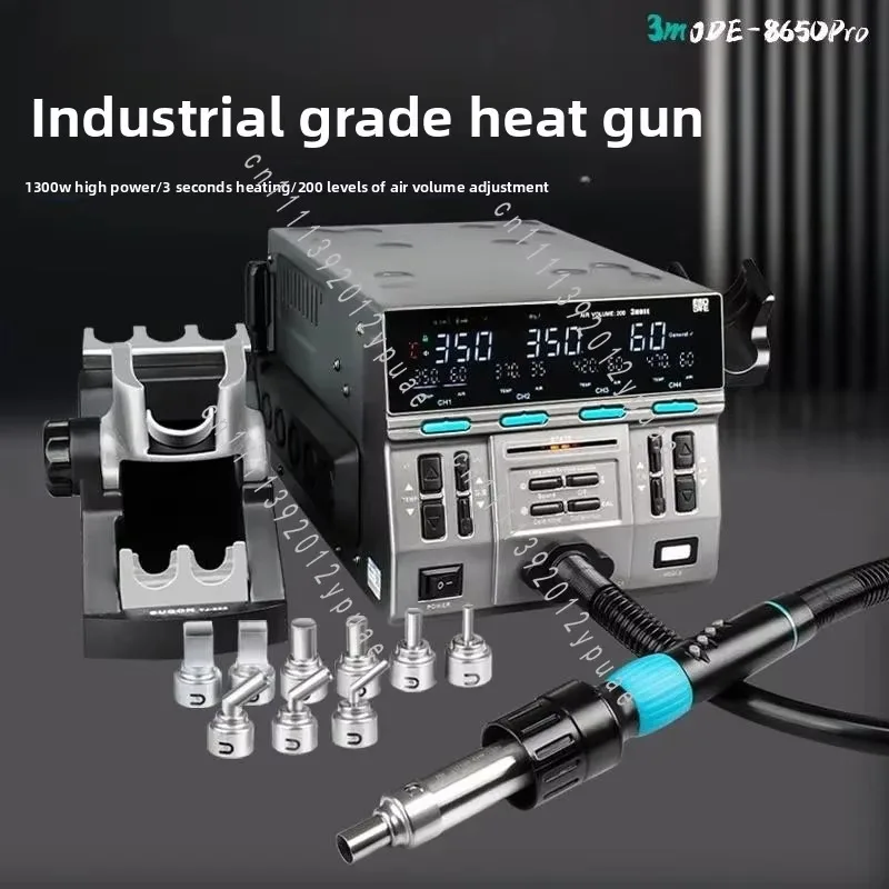 Multi Mode Hot Air Desoldering Station, Precision Rework Bench, For Circuit Board Chip Disassembly Repair