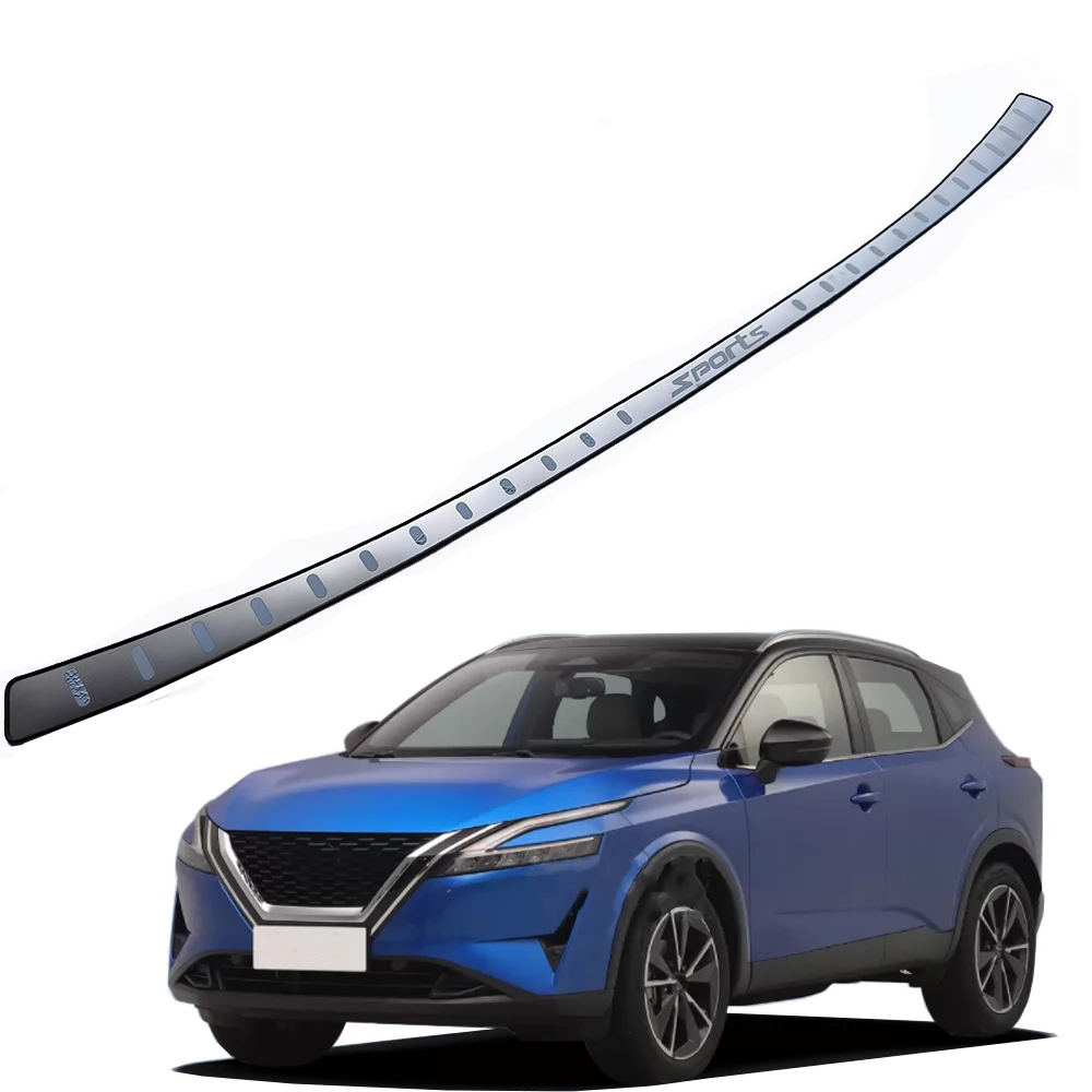 

Auto Stickers Stainless Steel Accessories For Nissan Qashqai Car Protector Rear Bumper Door Sill Trunk Trim Styling 2023