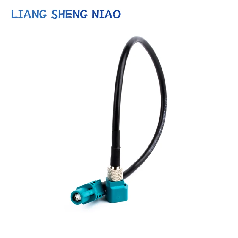 Automotive Connection Line High speed Video Transmission Line FAKRA Z HSD Male and Female Head LVDS Four core Wire