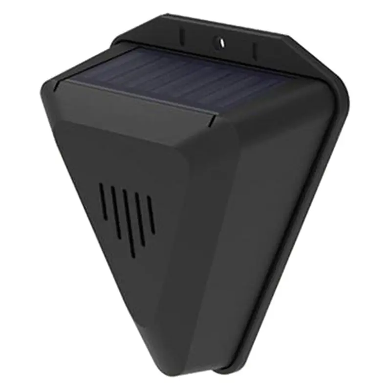 AS94-Solar Timer Bird Repeller With 13 Sound Waterproof Alarm Outdoor Protection Animal Deterrent For Crops Orchards