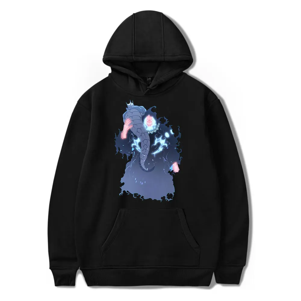 

Hot Game Solo Leveling Vintage 90s Hoodie Men and Women Hip-hop Sports Harajuku Pullover Sweatshirt Spring Sweatshirt