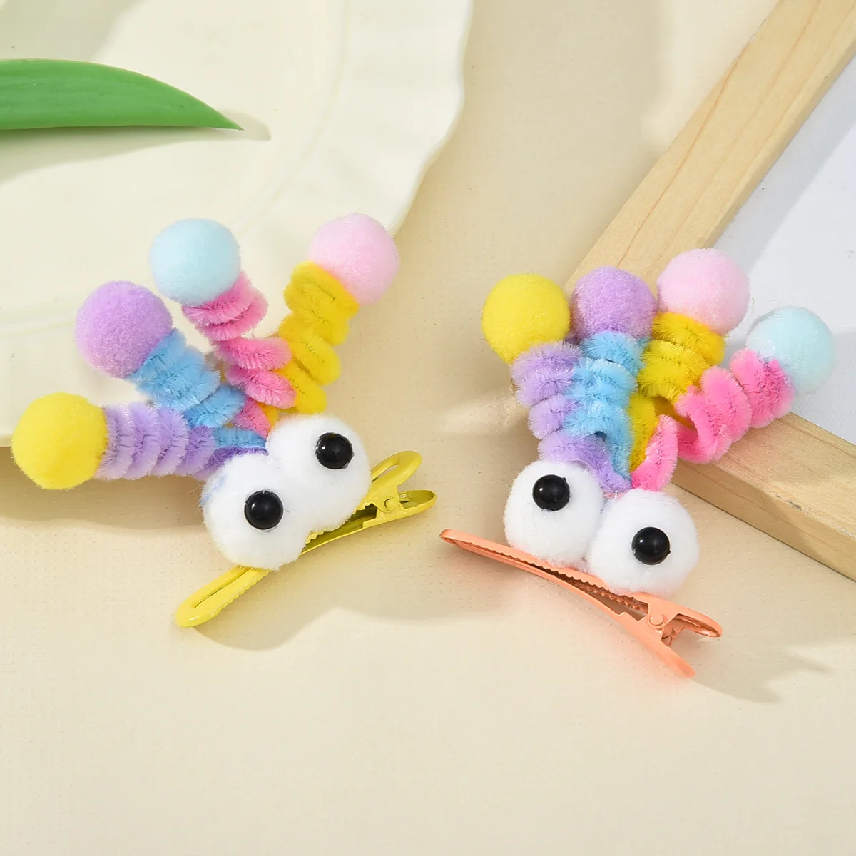 5 Stück Quicksand BB-Clips, Kinder-Haarspangen, Haarspangen für Mädchen-Ponyfrisuren, kleine Haarnadeln, Baby-Haaraccessoires, hochwertig – Detail 1