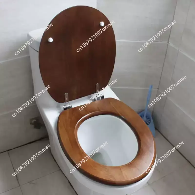 

Универсальное утолщенное кольцо на сиденье из массива дерева, чехол на сиденье унитаза