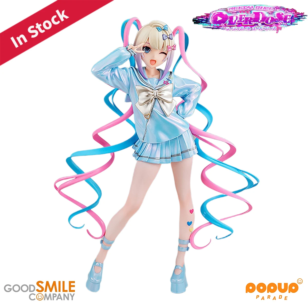 

Оригинальная оригинальная фигурка Good Smile Company, предварительно окрашенная Pop Up Parade Needy Girl Overdose Chouzetsu Saikawa Tenshi-chan H = 170 мм