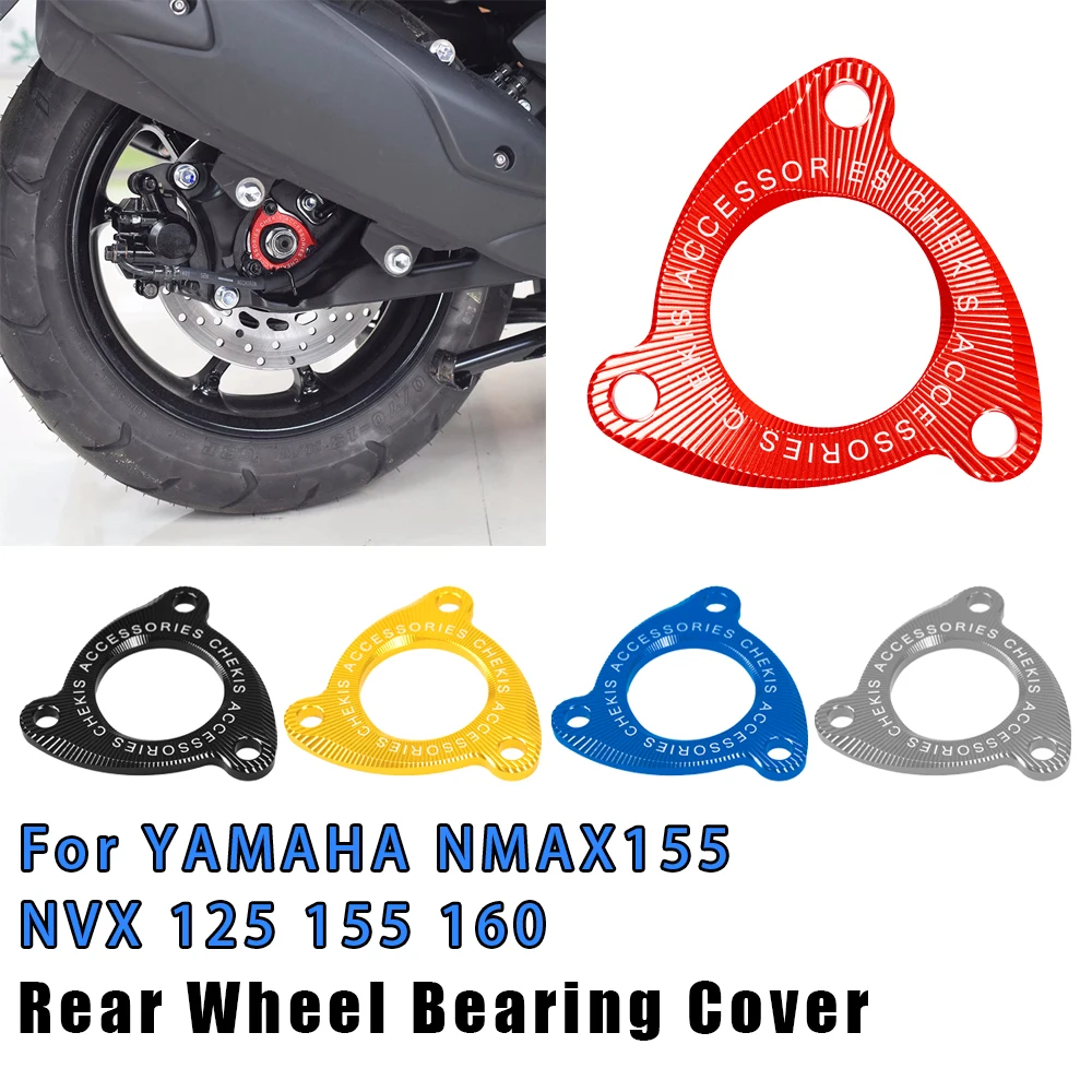 

Slider Screw Nut Accessories For Yamaha NMAX155 NMAX AEROX NVX 125 155 160 Motorcycle Rear Wheel Axle Fork Cap Decorative Covers