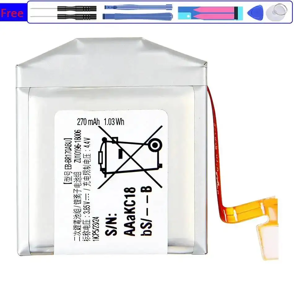 

Аккумулятор для часов EB-BR170ABU 270 мАч для Samsung Galaxy Buds Plus EP-QR170 EB-BR170 SM-R170