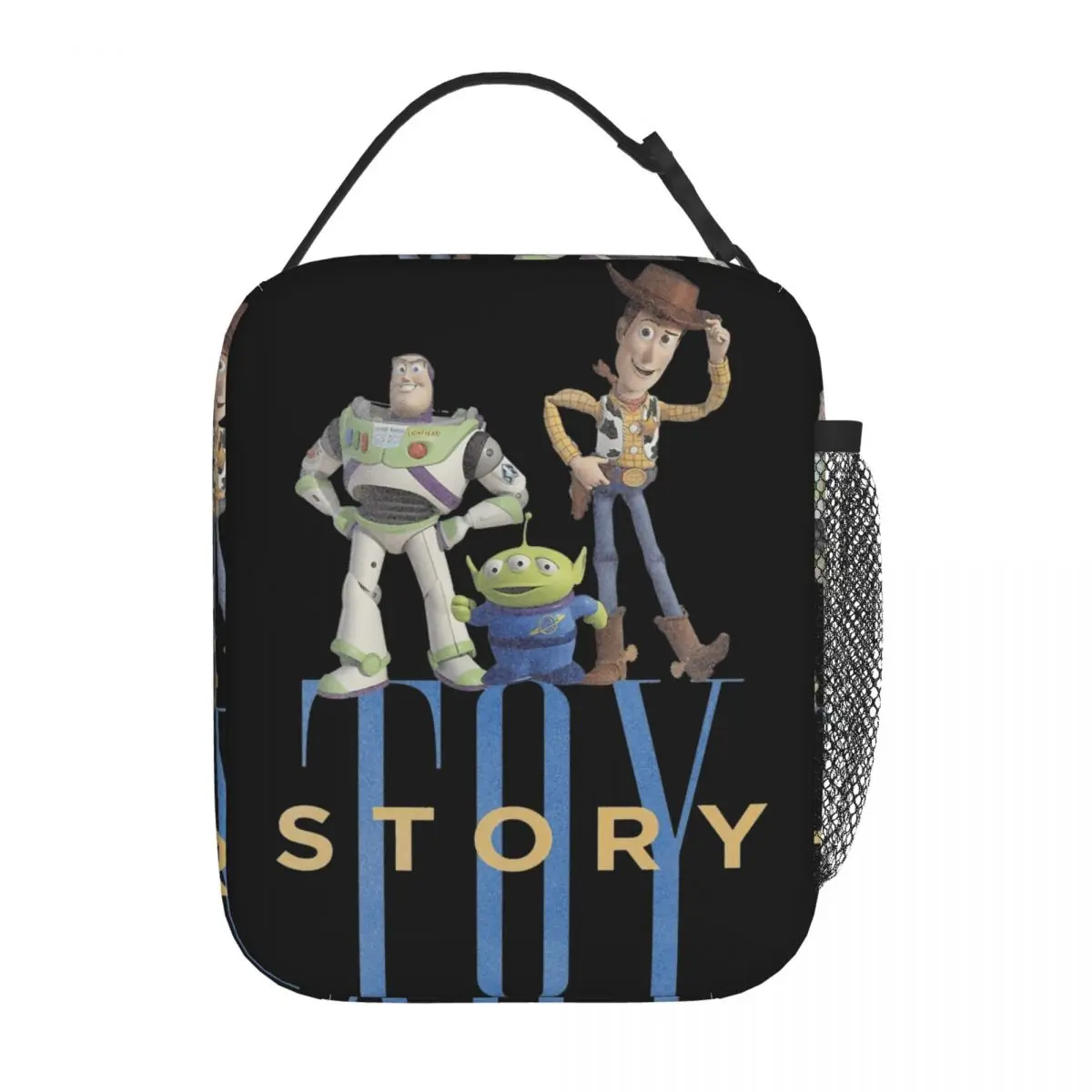 Toy Story Cartoon Insulated Lunch Bag Cooler Lunch Container Buzz Lightyear Woody Tote Lunch Box Food Storage Bags Work Outdoor