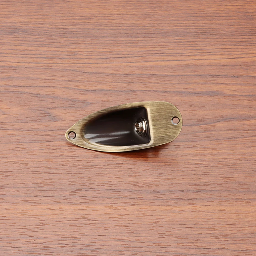 

Guitar Accessory Set Input Jack Plate Electric Parts Cavity Cover Replacement Side