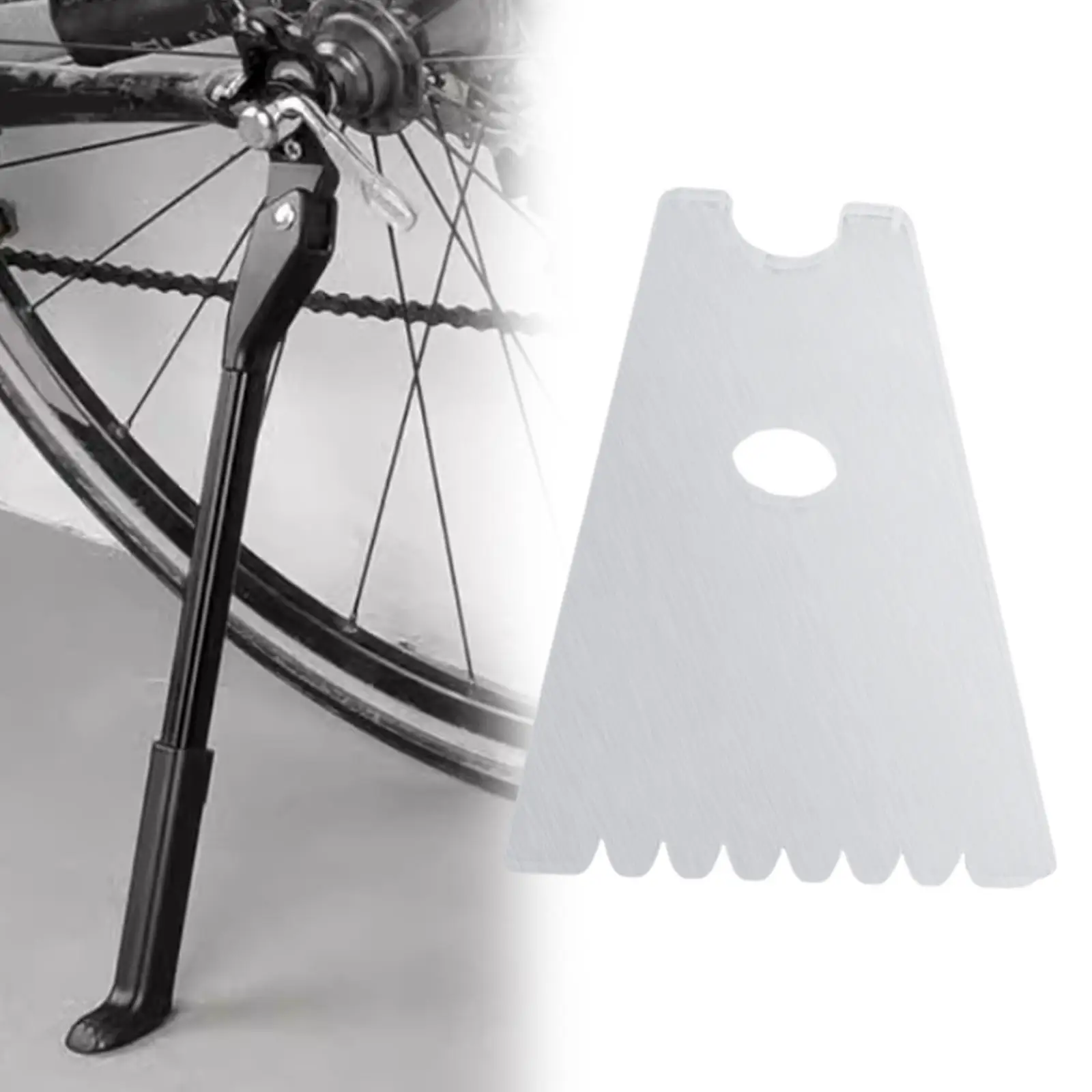 

Bicycle Clear Acrylic Support Easy to Install for Mountain Bike Adjusting Cleaning Repairing Lightweight Bicycle Stand Portable