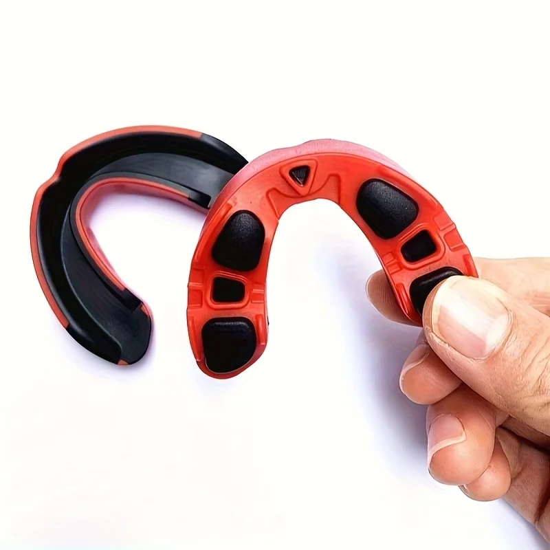 4 قطع من واقي أسنان فنون الدفاع عن النفس - مناسبة للملاكمة والتايكوندو والرياضات القتالية، خاصة للتدريب والمنافسة