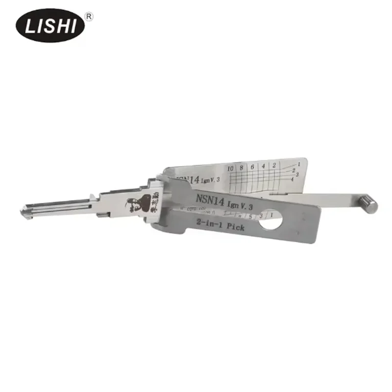 Lishi 2-in-1 Lock Pick NEW LISHI NSN14(Ign) 2-in-1 Auto Pick and Decoder