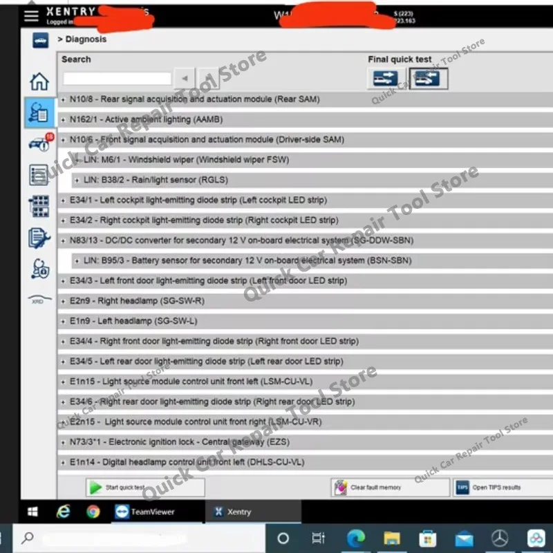 2026 hot selling newest   Xentry W223 C206 W213 W167 Software License for MB SD C4 DoIP/Benz C6 VCI/Super MB Pro M6
