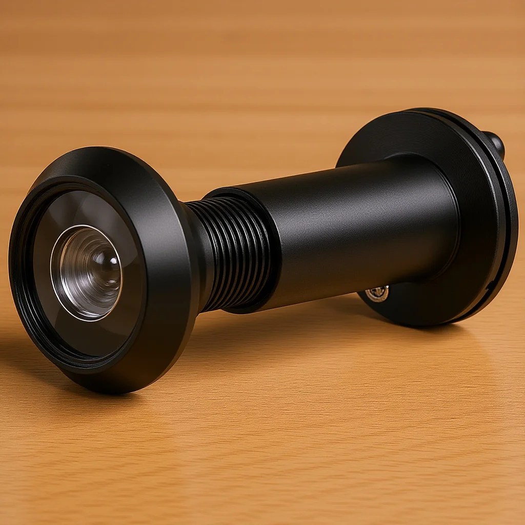 

Door Peephole Viewer Wide Angle Optical Glass Clear Picture Front Door Security Viewer 220 Degrees Peephole Cover