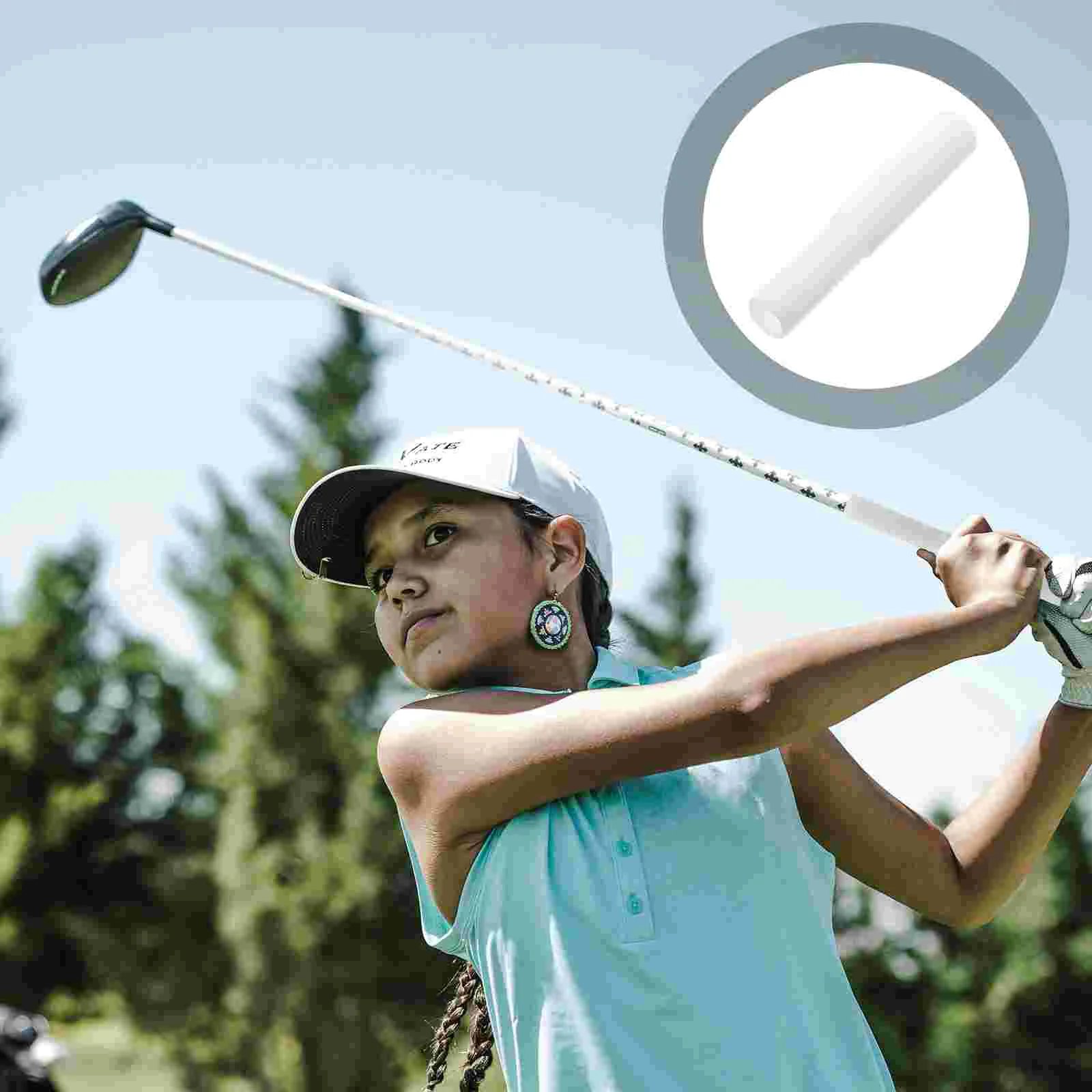 Golf Clubs Putter Shaft Extension Golfs Rod Extenders Extensions Accessories Outdoor Portable Lightweight Replaceable Supplies