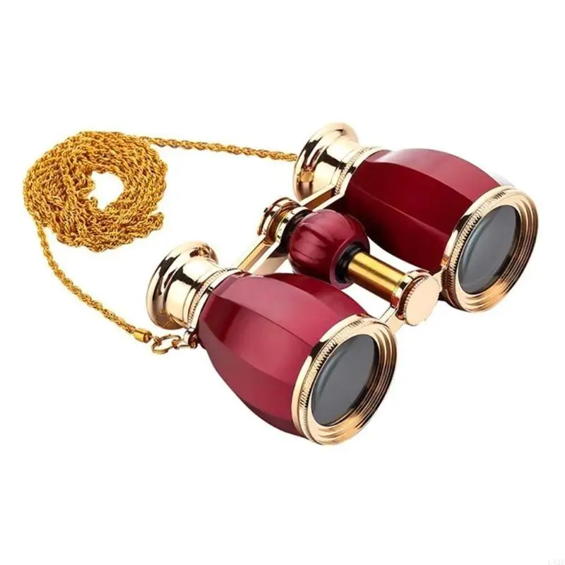 Lightweight Mini Binoculars 4X30Opera Glasses Binoculars for Live Performances 