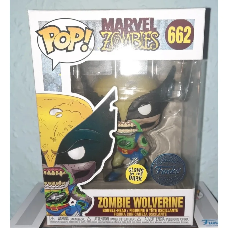 Funko POP Original Genuine Marvel Zombies Wolverine 662 Action Figure Toys for Boys Girls Kids Gift Collectible Model Ornaments - Image 3