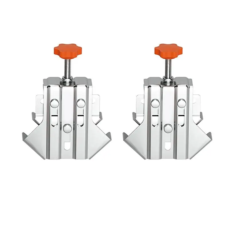 BHTS-Stainless Steel Right Angle Clamp For Woodworking, Durable Rust&Corrosion 90 Degree Corner Clamps With Adjustable Durable 2