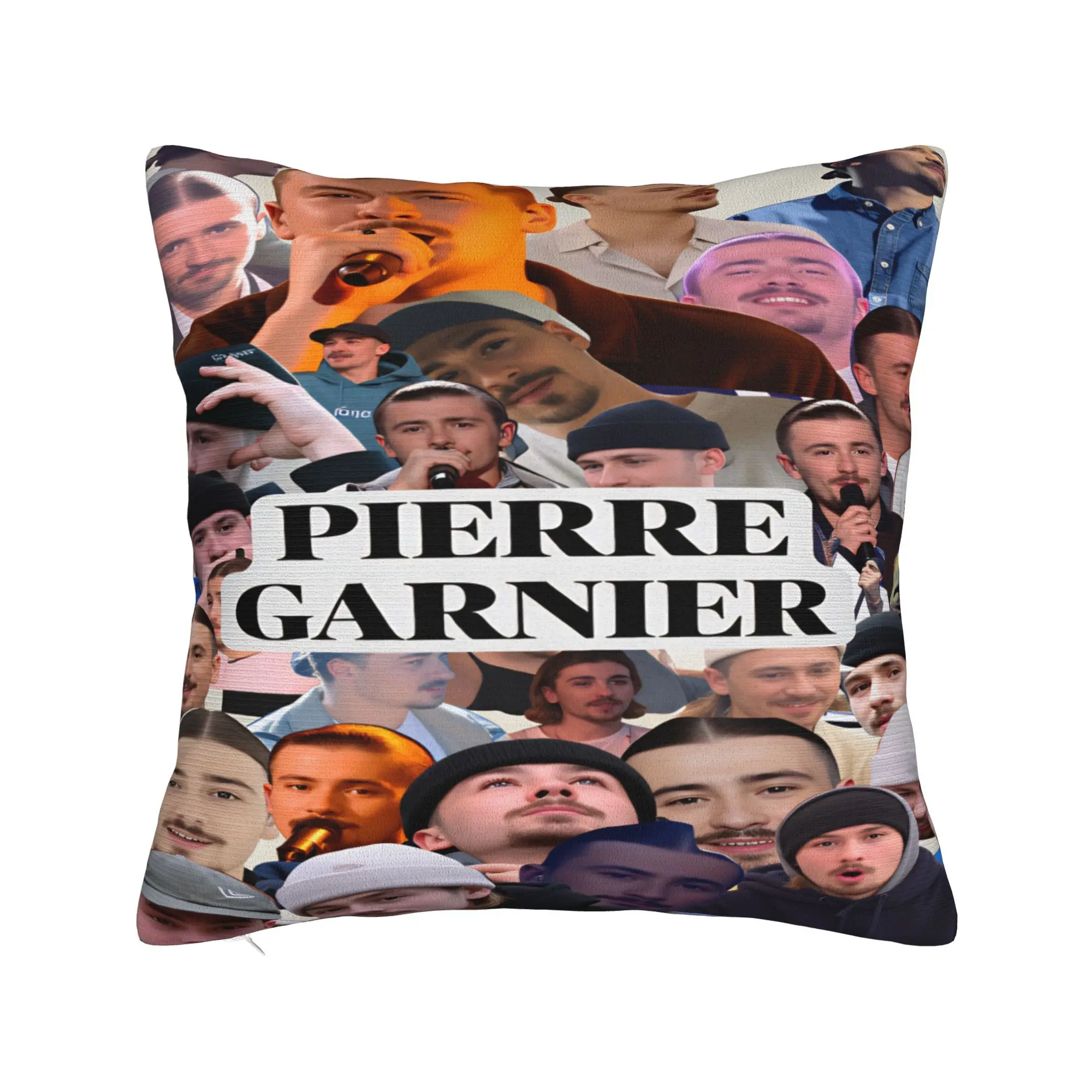 Pierre Edgar French Singer Pillowcases  Novelty Pillow Case For Living Room Bed Chair Print Pillow Cover