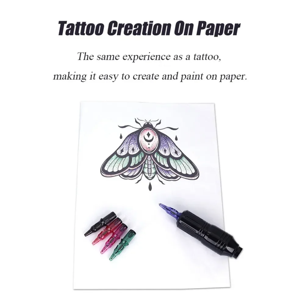 Agujas de cartucho para máquina rotativa de tatuaje, suministros universales para práctica de dibujo, 5/10 piezas