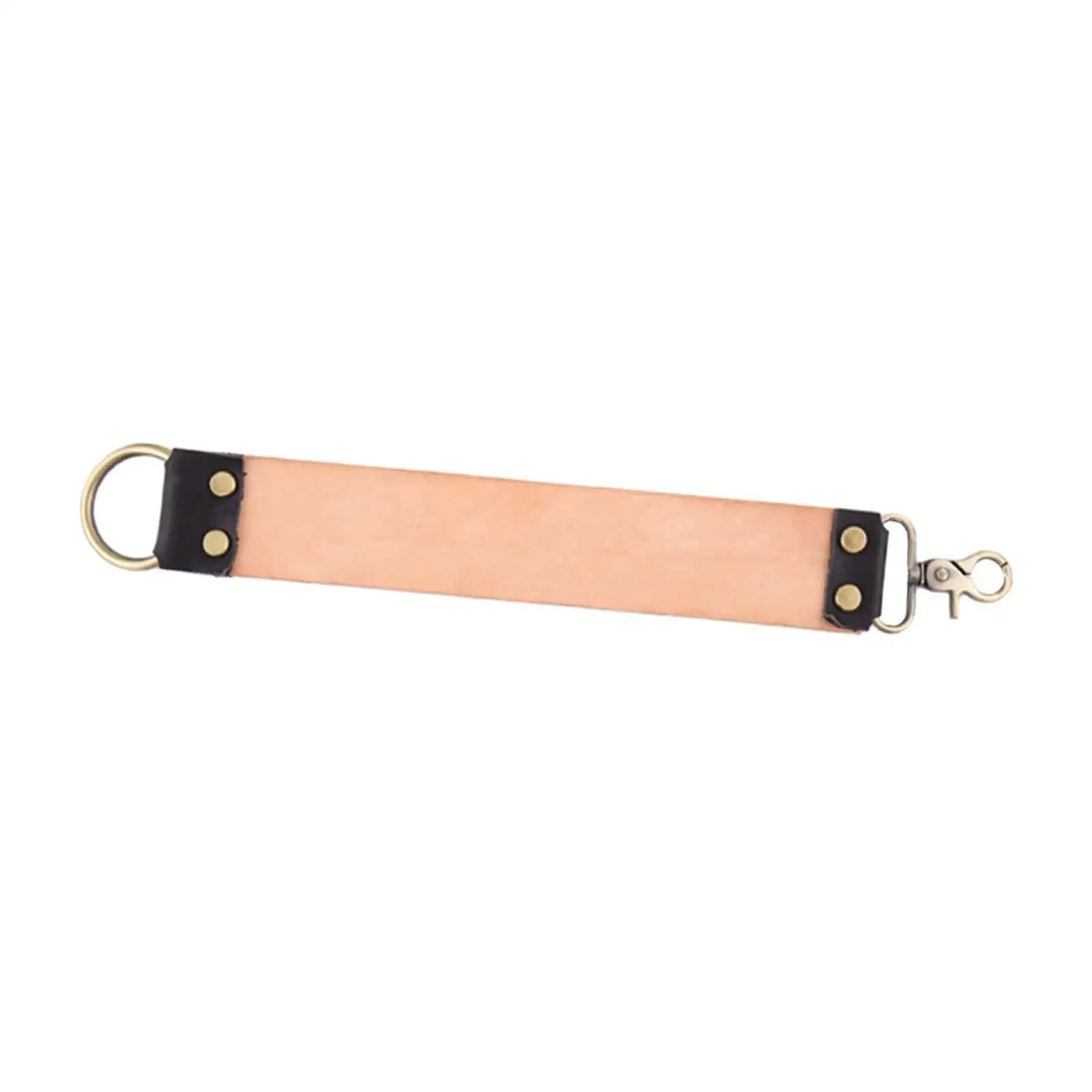 PU Leather Strop Sharpening Belt for Straight Razor Professional Lightweight Shaving Strop Sharpener Tool for Barber