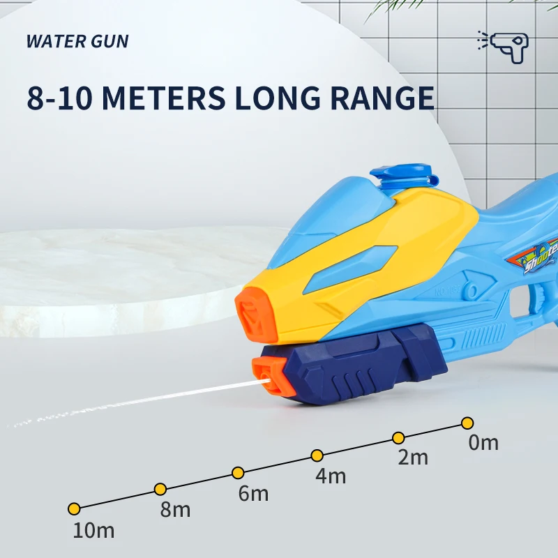 Pistola de agua a presión de aire potente para niños, juguetes de playa para niños, juguete de piscina, juego de agua al aire libre, pistolas de