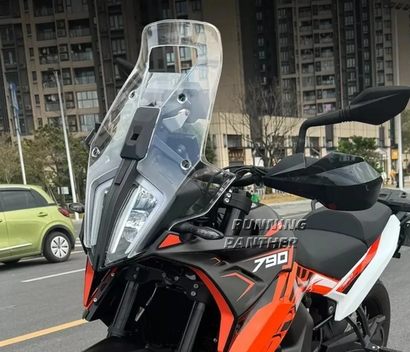 

For 390 790 890 ADV Adventure 2019-2022 2020 Motorcycle Acrylic Rally Windshield Wind Deflector Screen Shield Windscreen Visor