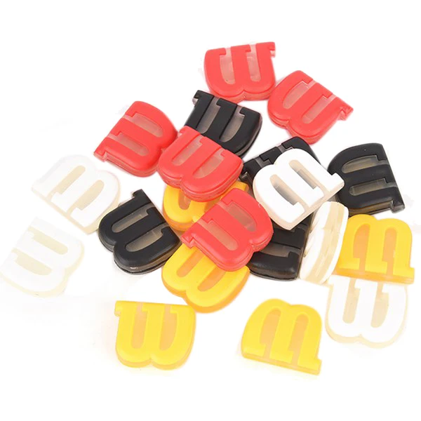 10Pcs/Lot Silicone Tennis Racket Vibration Dampeners,Tennis Racquet Shock Absorber To Reduce Vibration