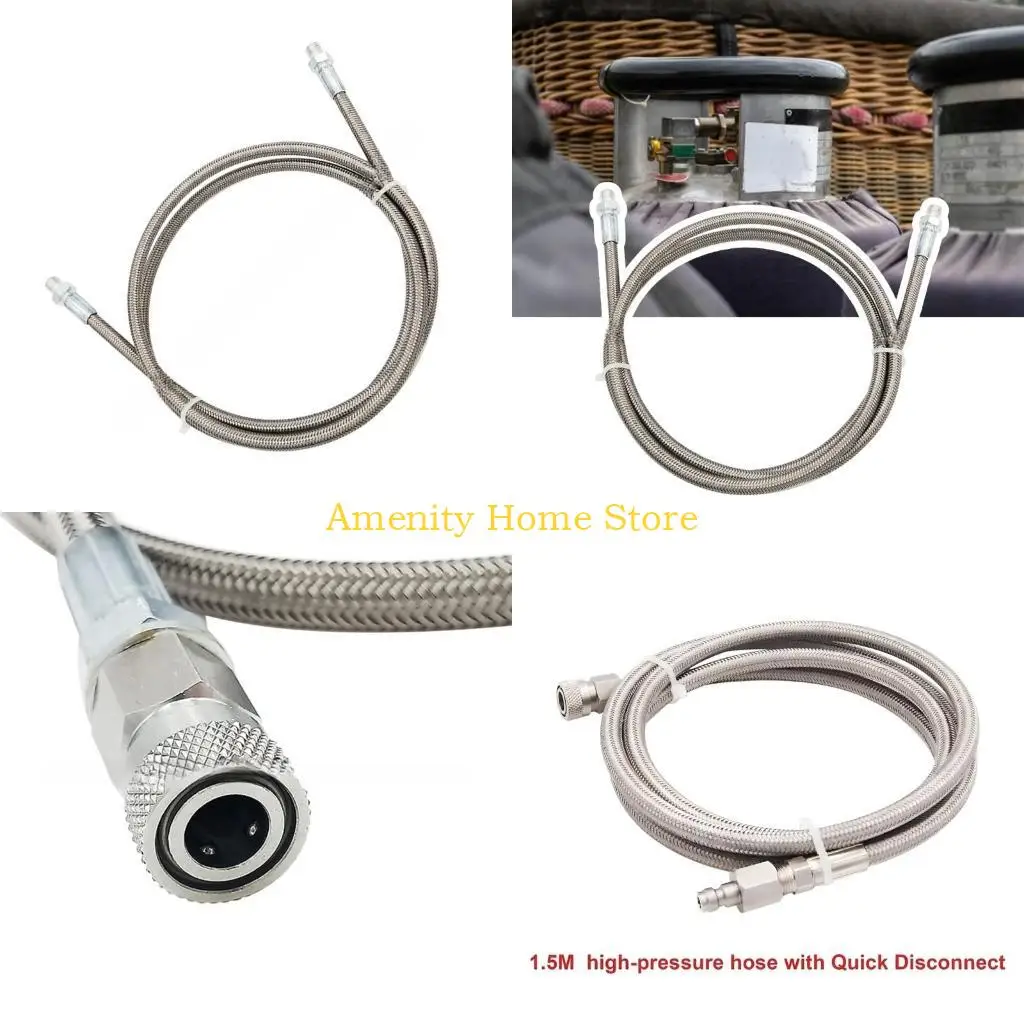 

Набор разъема CO2 Refliking Contring CO2 CO2 с 60 -дюймовым шлангом на шланга