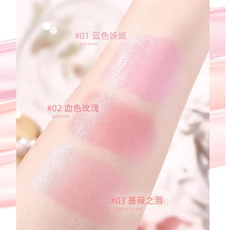 Korean Lipstick Petal Jelly Colour Changing Lipstick Nourishing Waterproof Warm Change Silky Smooth Lip Balm Private Label