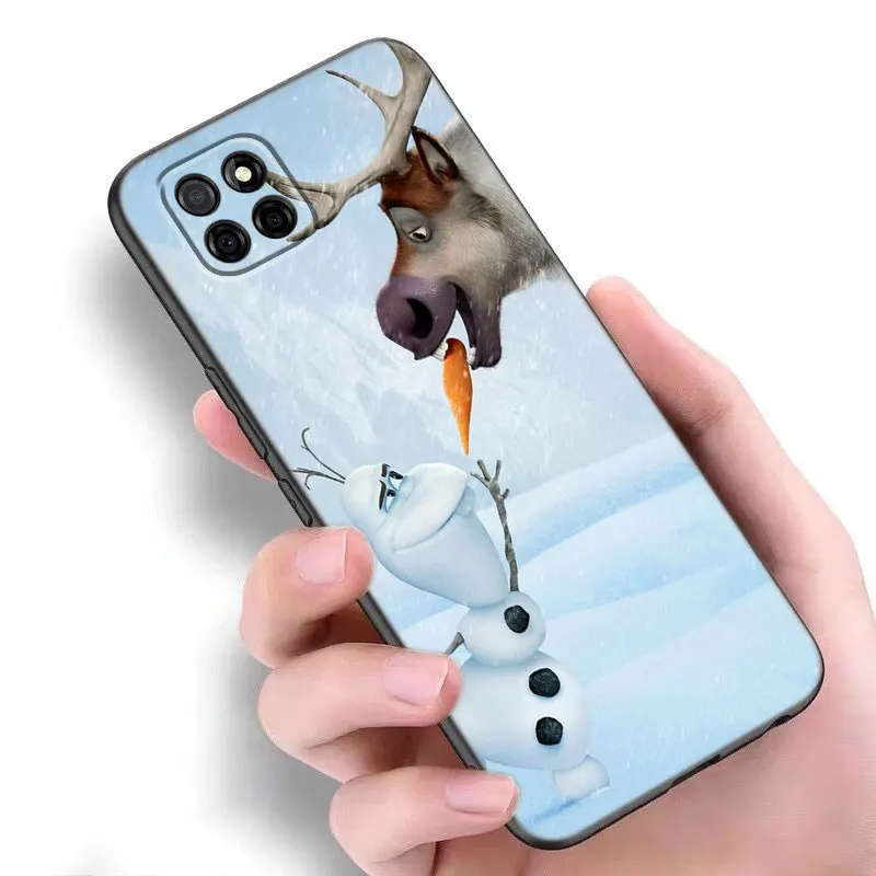 Princess Elsa Anna Olaf Phone Case For Samsung A13 A24 A32 4G A23 A25 A34 A35 A52S A54 A55 A73 5G A12 A14 A15 A31 A50 A51 A72