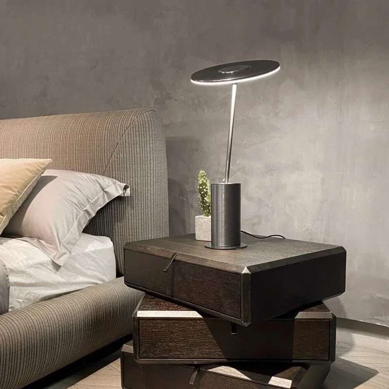 

Modern Minimalist Luxury Desk Lamp with Dimmable Light for Bedroom Office Study Table