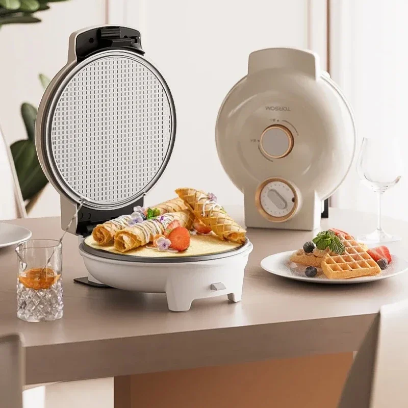 

Waffle and Sandwich Maker, Breakfast Cooking Tool, Portable Cooking Appliance, Quick Heat Griddle, Easy Clean Breakfast Maker