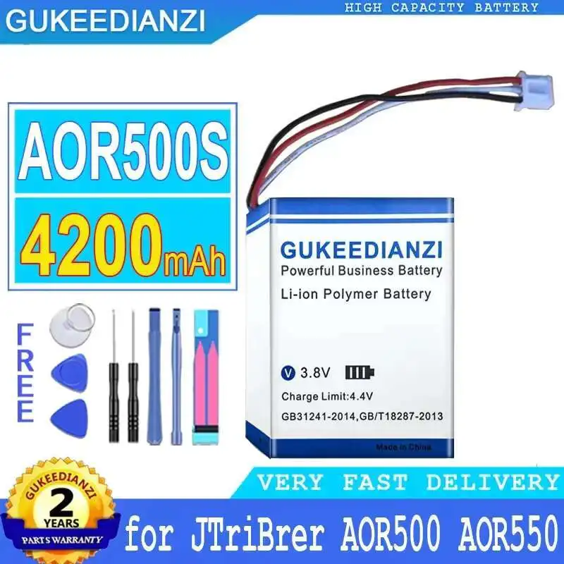 

AOR500S Reliable Replacement 4200Mah For Jtribrer AOR500 AOR550 Otdr Fiber Optic Test Equipment Battery