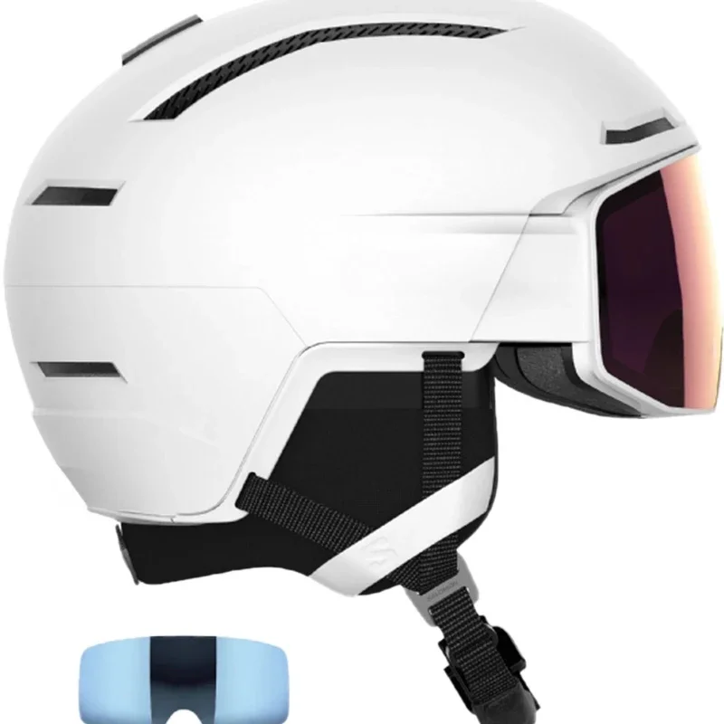 

Ski Helmet Snow Goggles Integrated Unisex Ski Equipment Ski Cap