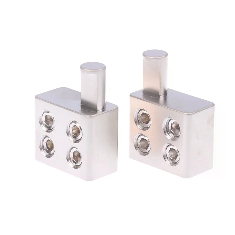 Car Audio Splitter Wire Terminal, Dual 1/0 Gauge Input Reducer for Amplifier Power Supply