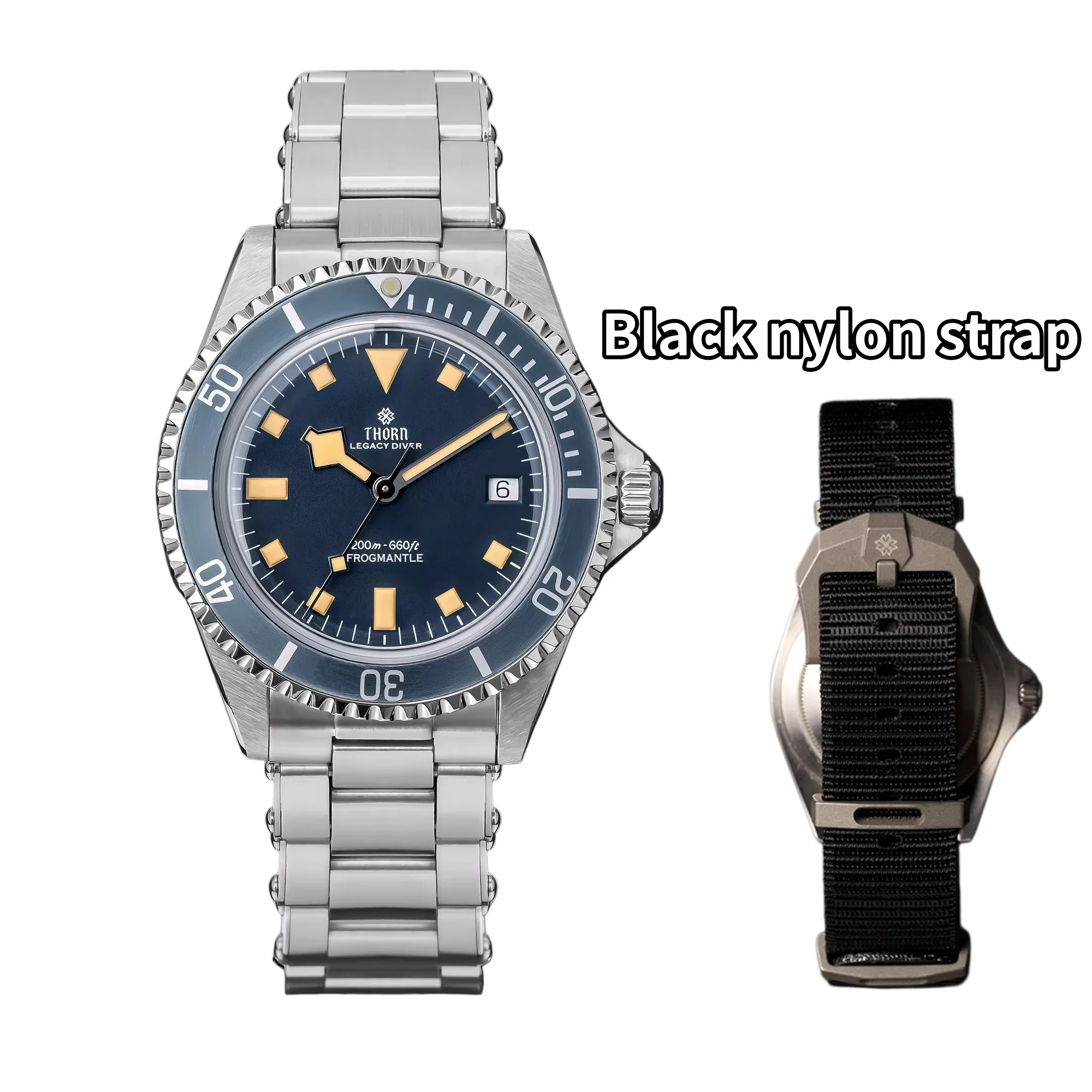 THORN Classic Retro Fashion Men's Fully Automatic Mechanical