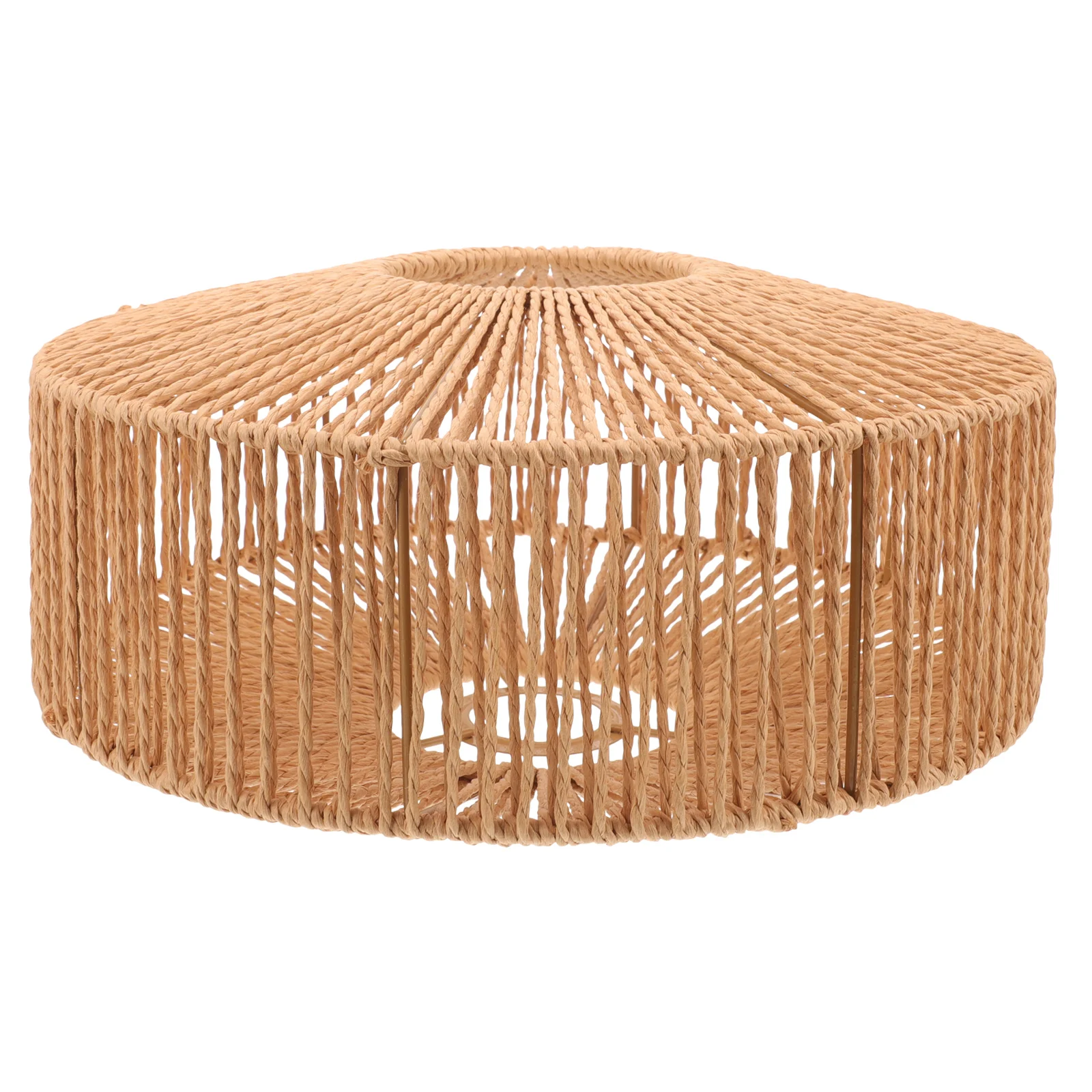 

Paper Rope Woven Lampshade 95x300x145 Vintage Hanging Shades for Chandelier Light Covers Ceiling Lamp Decorative