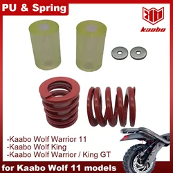 Rear Spring Suspension Shock Absorber PU Bar for Kaabo Wolf Warrior II Wolf King GT PRO 11Inch Electric Scooter