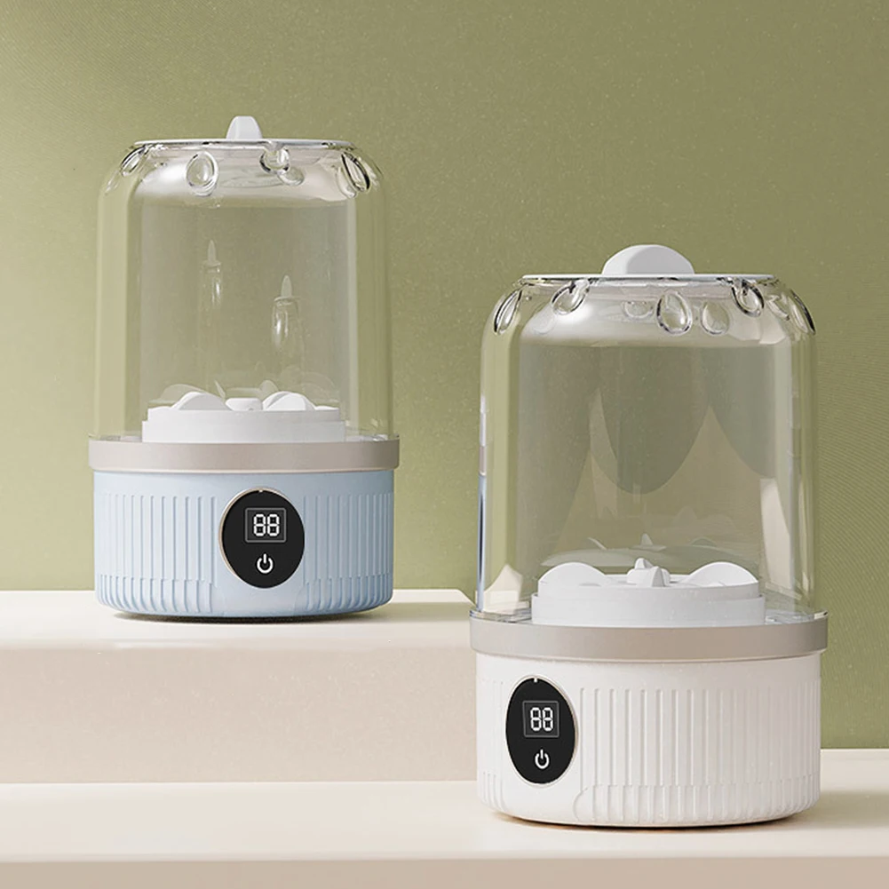 

Cordless Small Washing Machine with Laundry Cup Automatic Laundry Cup Portable Washing Machine for Travel Home and Dormitory