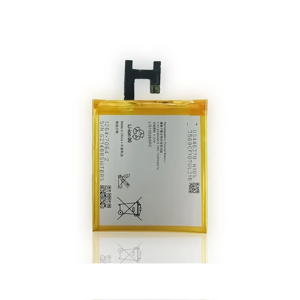 LIS1502ERPC New Replacement Battery For SONY Xperia Z L36h L36i C6602 SO-02E C6603 S39H D2303 M2 S50h D2306 D2202 D2212 Phone