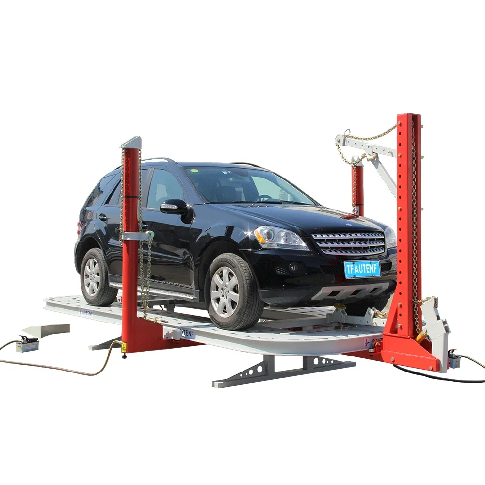 TFAUTENF auto body repair machine / frame machine / car bench car repair equipment with 3 pulling towers