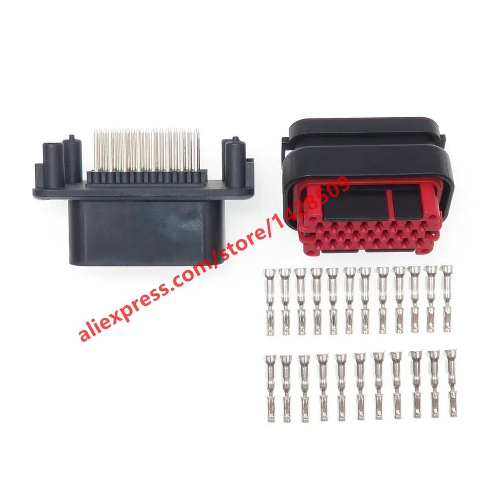 1 Set Tyco AMP 23 Pin Auto Waterproof Female Connector 770680-1 776228-1