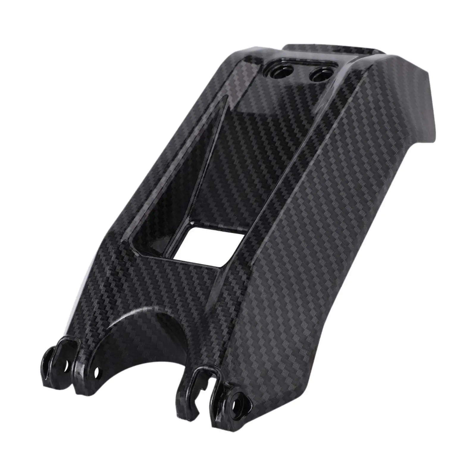 Battery Cover Replacement Fender Carbon Fiber Sturdy Motorbike Battery Cover