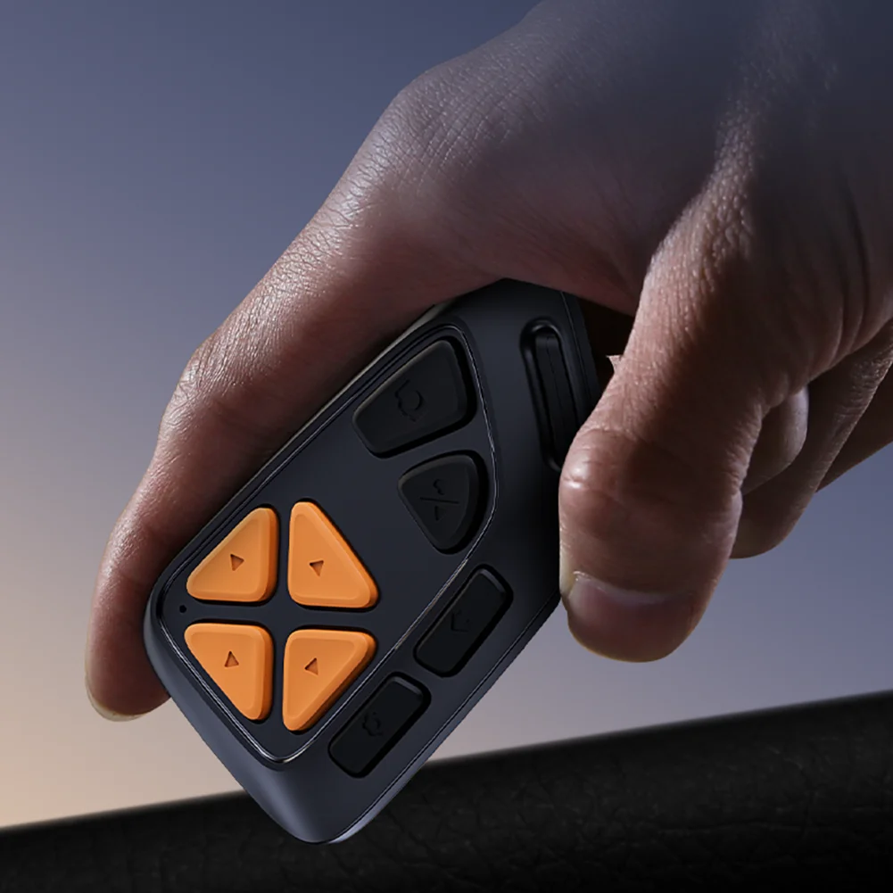 Pembalik Halaman Nirkabel Kompatibel dengan Bluetooth Remote Control untuk Kamera Aplikasi Kindle Clicker Rana Foto untuk Android iOS Tik Tok